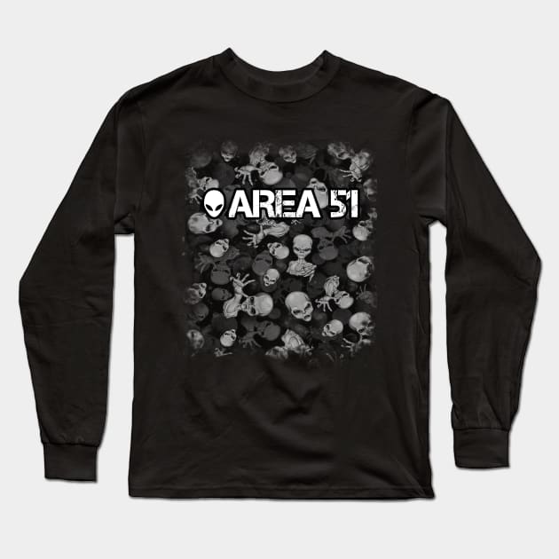 Storm Area 51 Alien Long Sleeve T-Shirt by Javacustoms